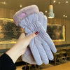 Women's Winter Ski Gloves – Thick Fleece-Lined Waterproof Touchscreen Gloves