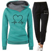 Women’s Winter Warm Hoodie & Pants Tracksuit Set