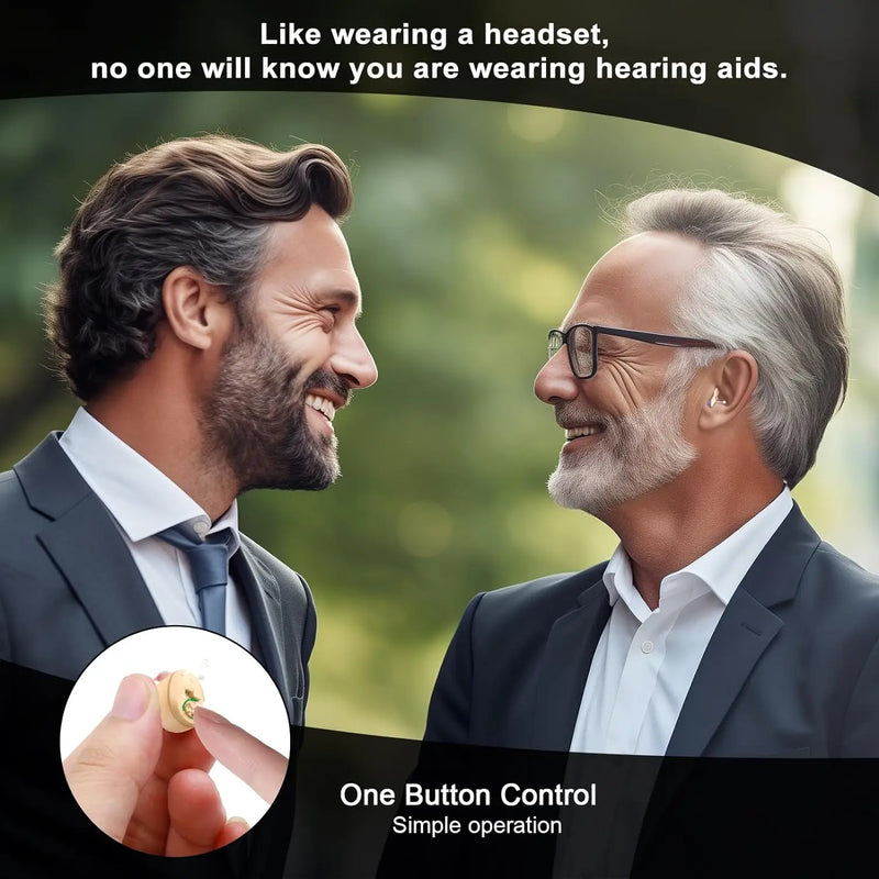 Invisible Rechargeable Hearing Aid