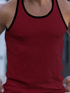 Men’s Sleeveless Racerback Muscle Tank Top – Gym Workout & Streetwear