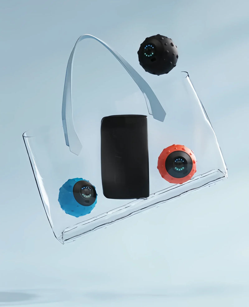 Electric Vibration Massage Ball for Foot & Facial Care