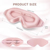 100% Block-out Light Sleeping Mask 3D Sleep Mask