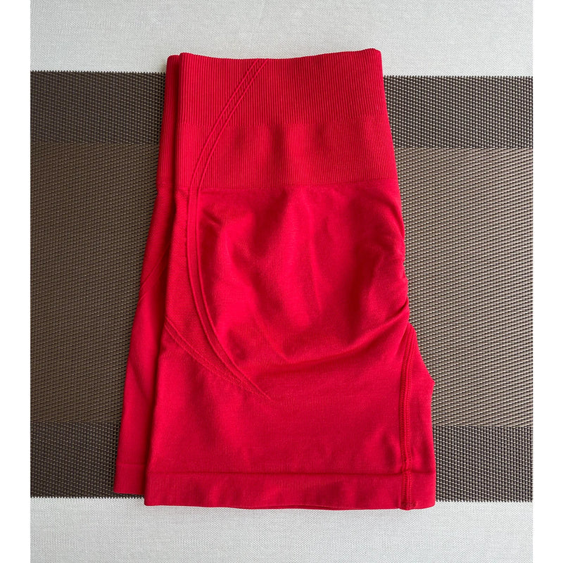 TKITK Women's High Waist Seamless Tight Shorts