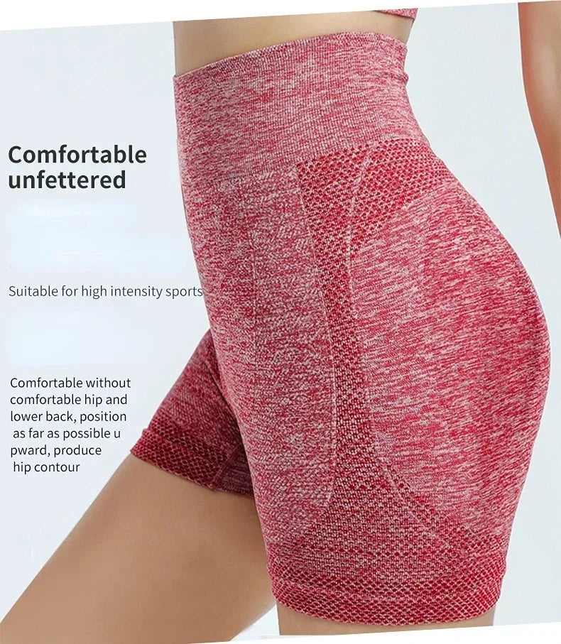 Yoga Set Gym Shorts Women Sport Bras and Workout Tops