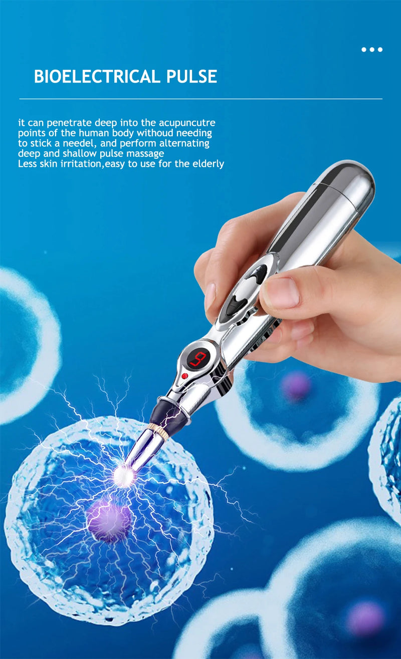 Electronic Acupuncture Pen – Needle-Free Relief Through Meridian Therapy