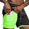 Men’s 2-in-1 Running & Training Shorts – Summer Double-Layer Sportswear