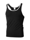 Men’s Sleeveless Racerback Muscle Tank Top – Gym Workout & Streetwear