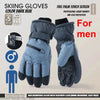 Unisex Winter Cycling Gloves – Warm Thermal Ski Gloves with Non-Slip Grip