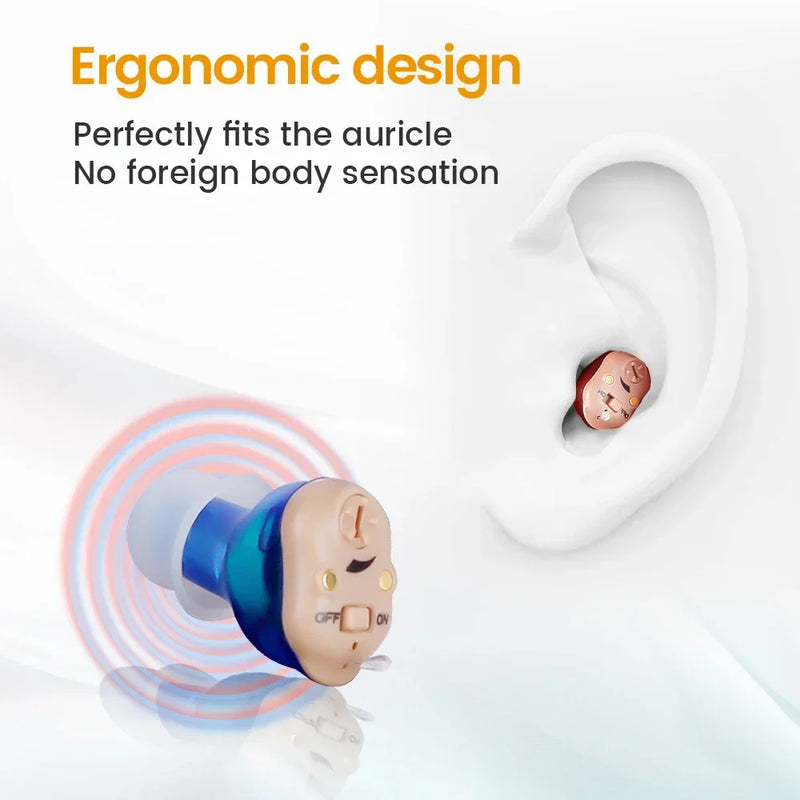 Rechargeable Wireless Hearing Aids