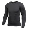 Men's Thermal Compression Shirt – Long Sleeve Running & Gym Workout Top