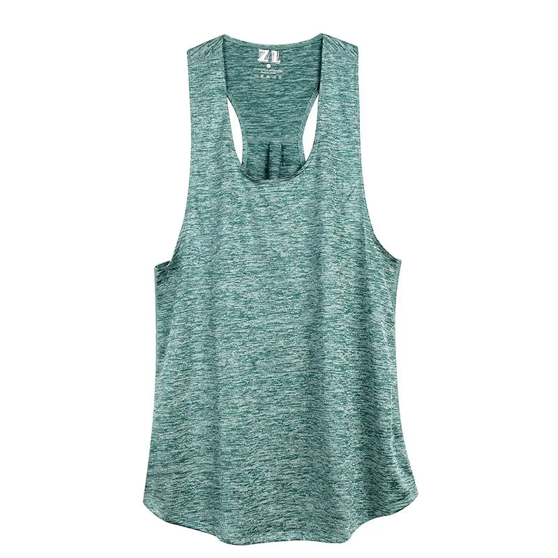 STOUREG Sleeveless Racerback Yoga Tank Top