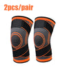 Knee Compression Sleeve with Adjustable Straps