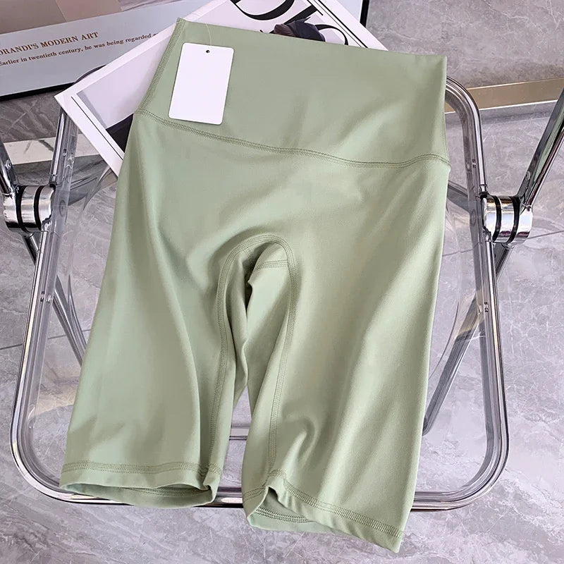 Summer Elastic Breathable Quick-Dry Yoga Shorts