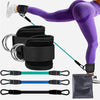 TPE Resistance Bands with Ankle Straps: