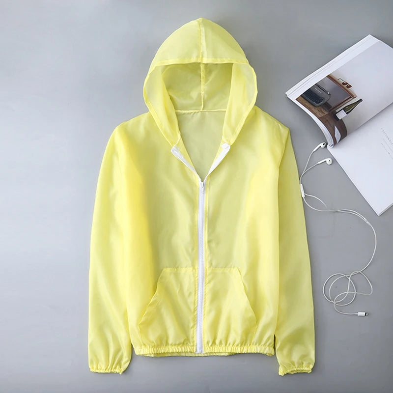 Quick Dry Breathable UV Protection Jacket – Lightweight Sunscreen Coat for Men & Women