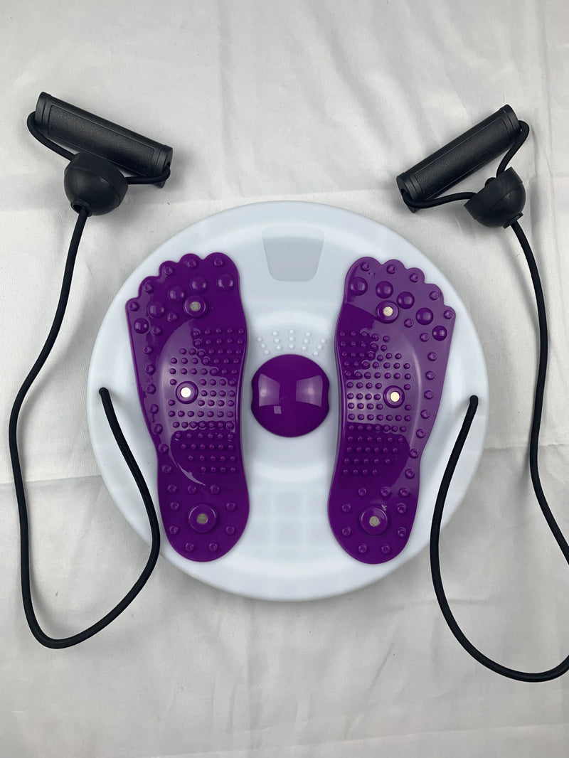 Exercise Waist Twisting Disc with Foot Massage & Magnetic Therapy