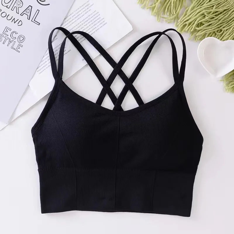 Women’s Cross Strap Sports Bra