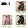 Women High-Waist Sports Shorts