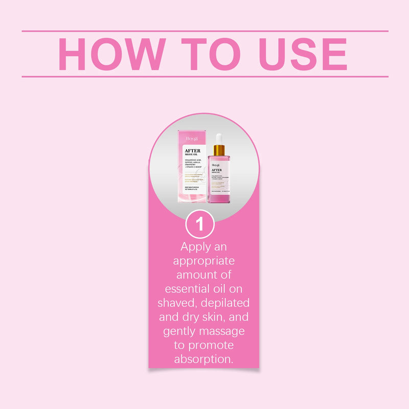 After Shave Oil Strawberry Vanilla Hair Aftershave Care Essential Oil