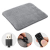 USB Heated Seat Cushion with 4 Temperature Settings – Winter Heating Mat for Car, Office & Home