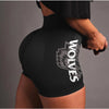 Women’s Seamless Yoga Wolf Gym Shorts