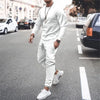 Men's Two-Piece Warm Tracksuit Set – Sweatshirt and Jogger Pants for Fall & Winter