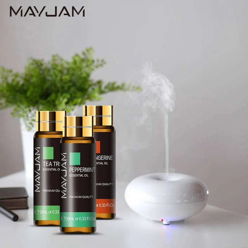 MAYJAM 10ml Essential Oil with Dropper for Humidifier Diffusers