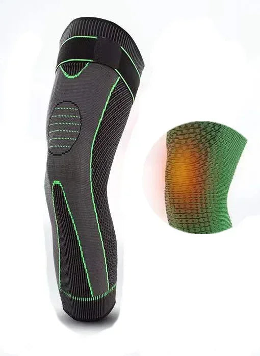 Self-Heating Knee Brace with Mugwort Warmth – Long Knee Support