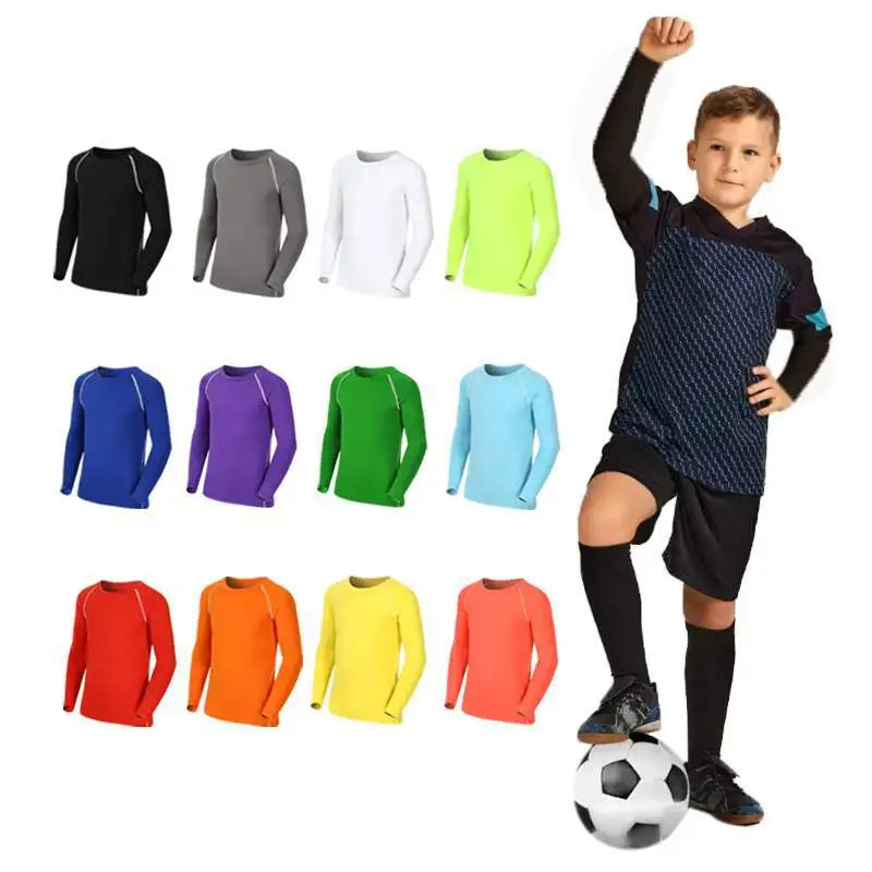 Kids Long Sleeve Sports T-Shirt