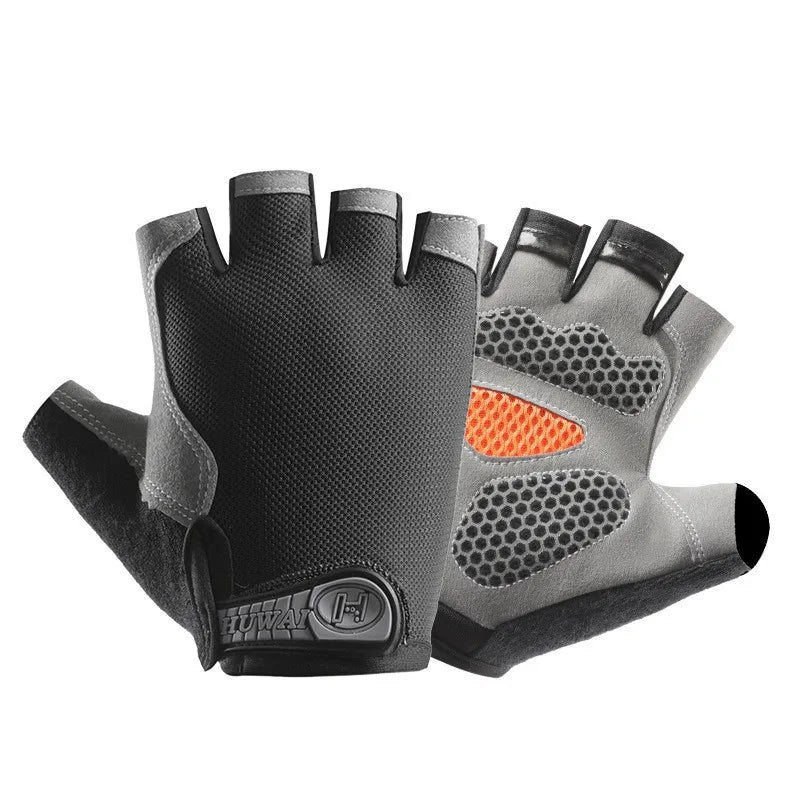 Non-Slip Breathable Gym Gloves for Weightlifting & Fitness