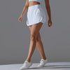 Outdoor Sports High Waist Yoga Tennis Skirt – Breathable Athletic Fitness Skort for Women