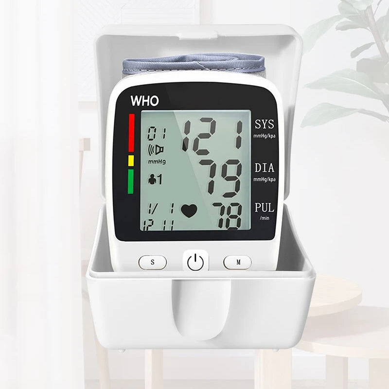 Rechargeable Digital Blood Pressure Monitor Wrist