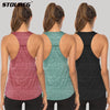 STOUREG Sleeveless Racerback Yoga Tank Top