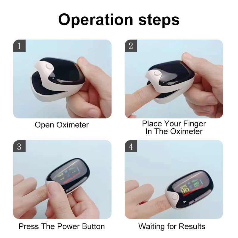Medical Finger Pulse Oximeter