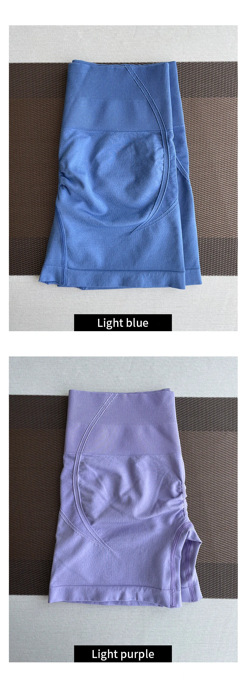 TKITK Women's High Waist Seamless Tight Shorts