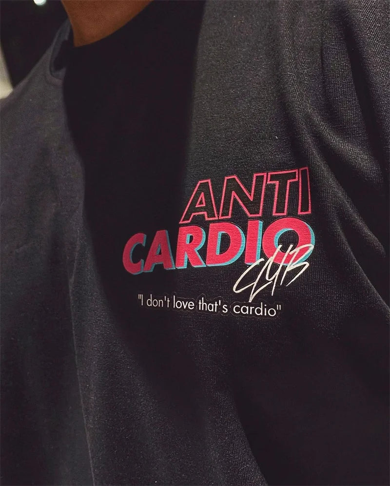 ANTI CARDIO Oversized Sports T-Shirt