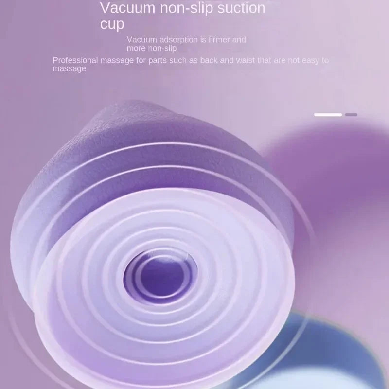 Wall-mounted Fascia Cone Multi-Function Suction Cup Wall Massager