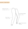 Kids Winter Fleece Lined Leggings – Thick Warm Base Pants