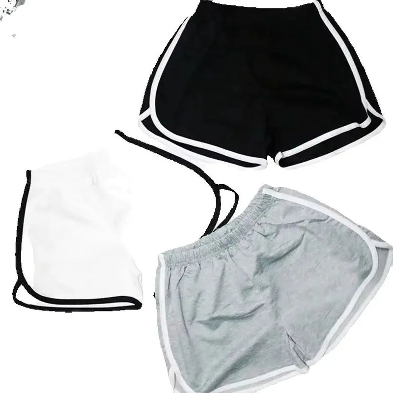 Elastic Shorts for Women, Loose Fitting, Quick Drying, Summer Thin Running, Fitness, Leisure, and Anti External Wear. Instagram