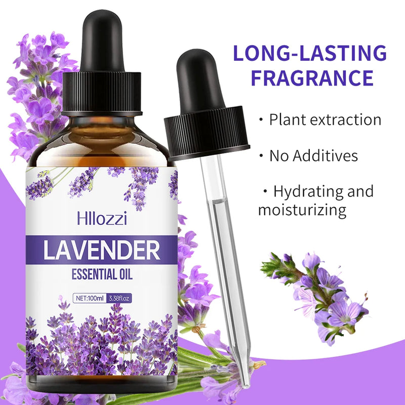 Lavender Essential Oil for Facial and Body Skin Care