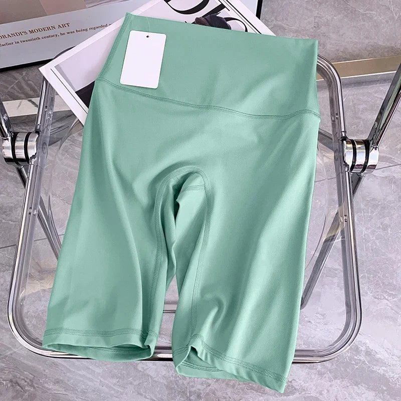 Summer Elastic Breathable Quick-Dry Yoga Shorts