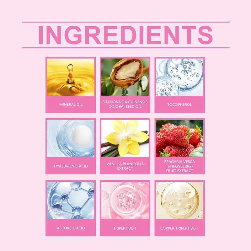 After Shave Oil Strawberry Vanilla Hair Aftershave Care Essential Oil