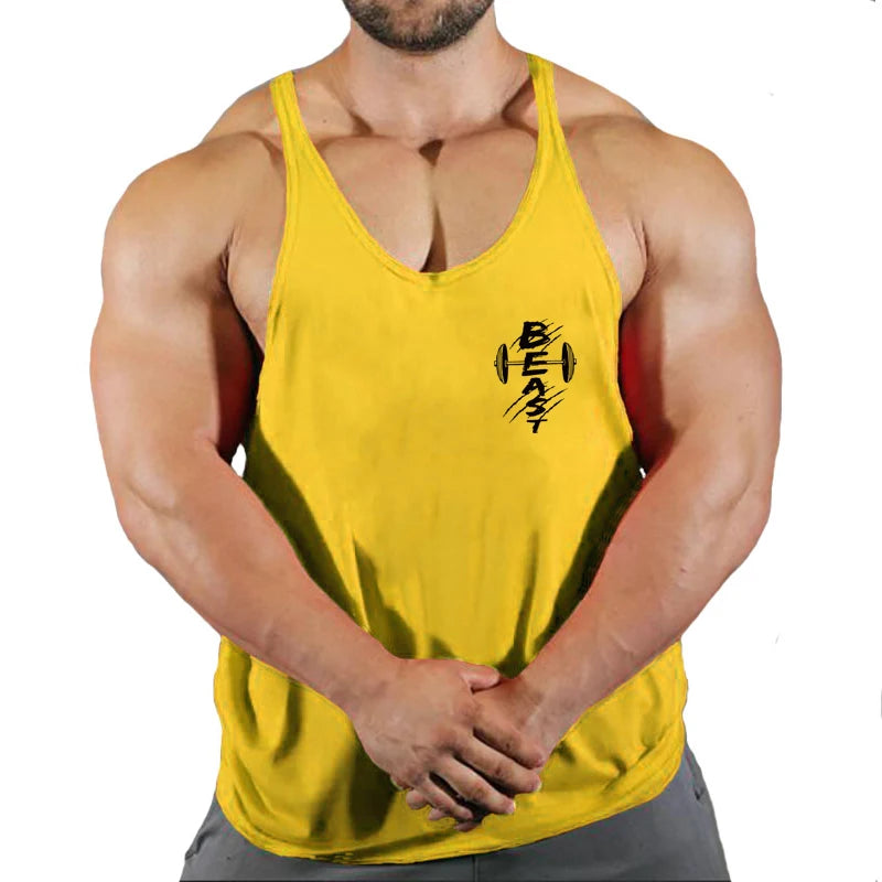Summer Fitness Tank Top for Men