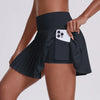 Summer Women’s Tennis Pleated Skirt with Inner Shorts