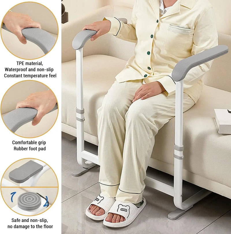 300LB Capacity Sofa Armrest Support Rail – Stand-Up Assist Handle