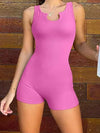 New Spring/Summer Sleeveless Sports Fitness Jumpsuits for Women