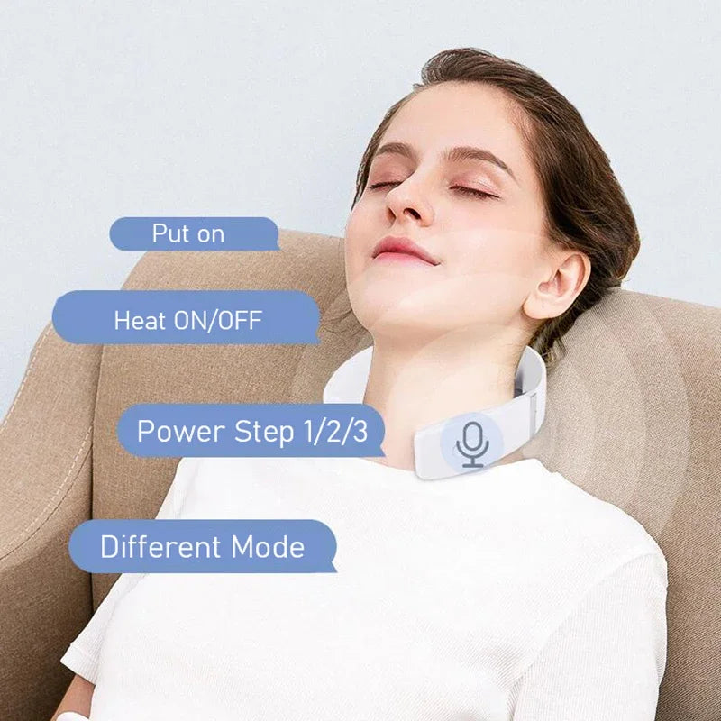Electric Neck Massager USB Charging Portable Device