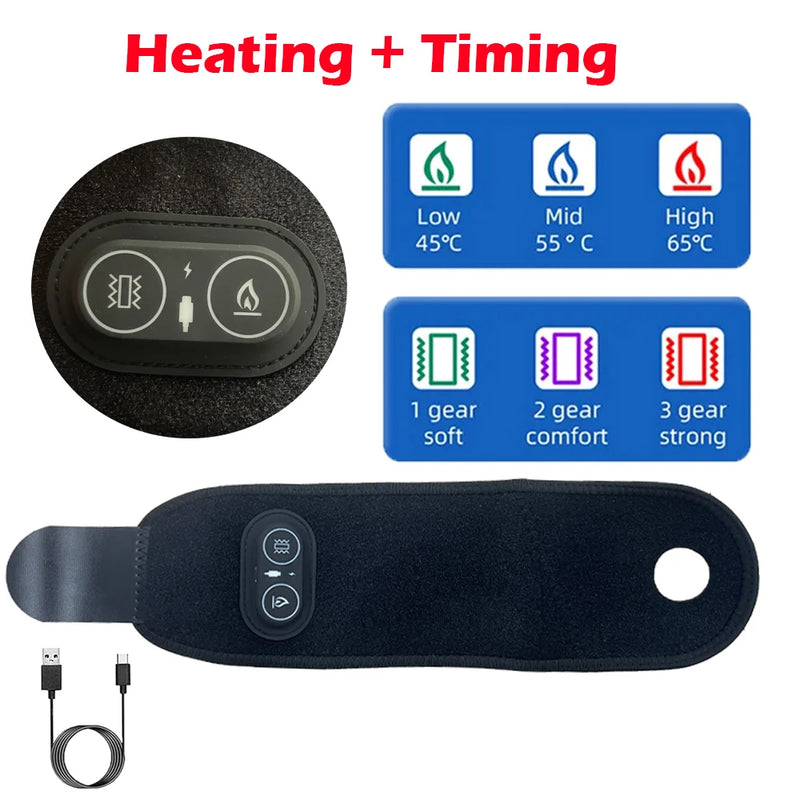 Electric Heated Wrist Brace – 3-Level Temperature Support Wrap