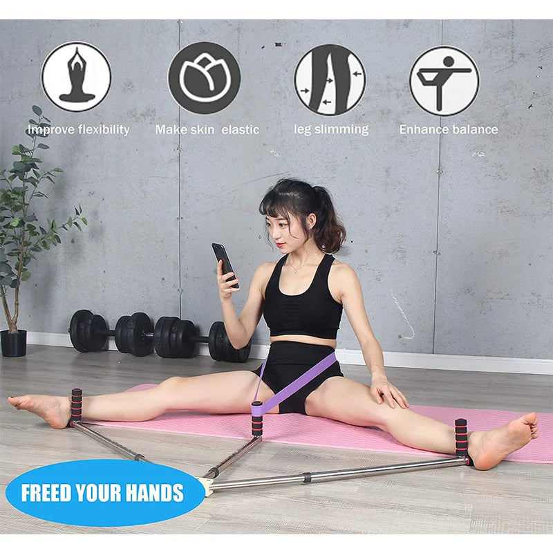 3-Bar Leg Stretcher Adjustable Split Stretching Machine