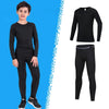 Kids Compression Sportswear Set – Warm Running & Basketball Base Layers for Boys
